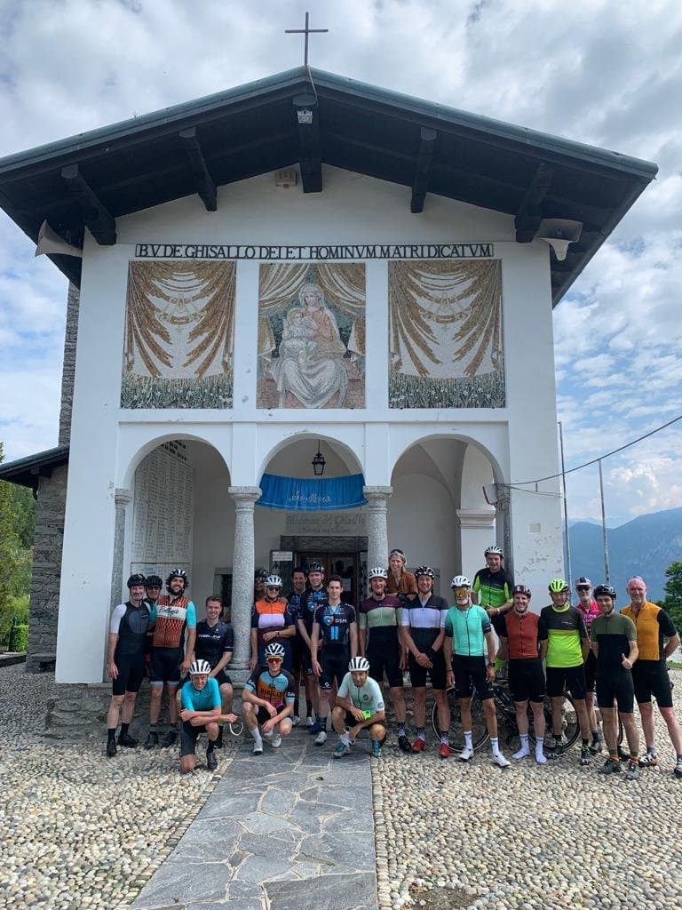 Madonna del Ghisallo Climb - view of lake como - Bike It! Bellagio Madonna del Ghisallo Climb - view of lake como - Bike It! Bellagio