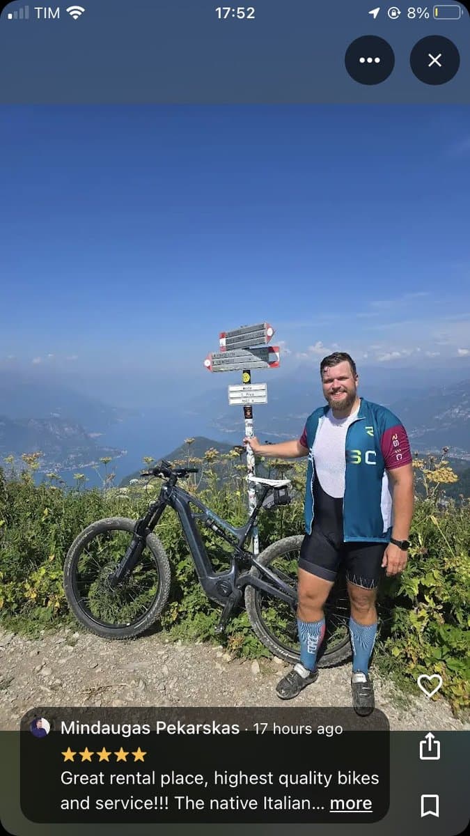 San Primo "Epica" Ride Lake Como San Primo "Epica" Ride Lake Como