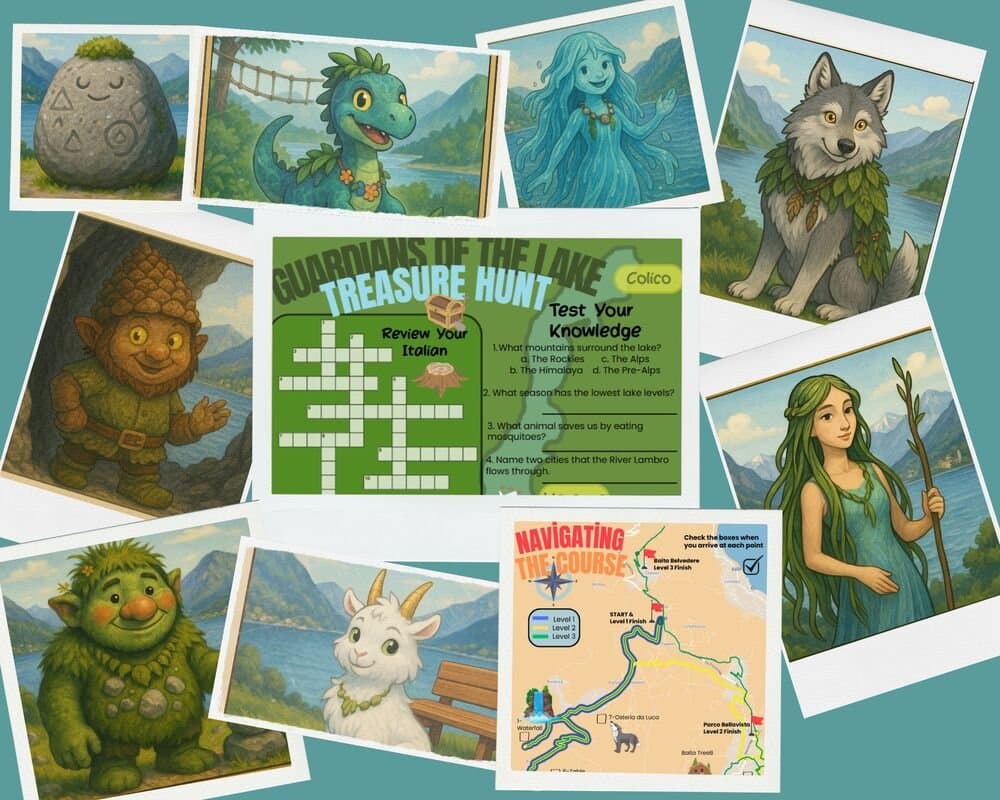 Treasure Hunt Characters and Map Treasure Hunt Characters and Map